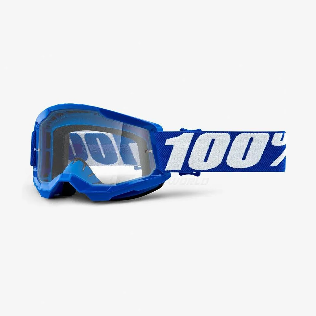 100% STRATA 2 YOUTH GOGGLES/CLEAR LENS