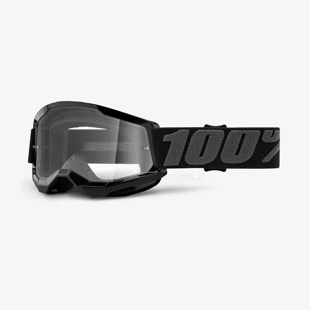 100% STRATA 2 YOUTH GOGGLES/CLEAR LENS