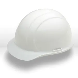 19361 ERB Safety Americana Safety Helmets,Hard hat,Slotted,standard,Polyethylene,White