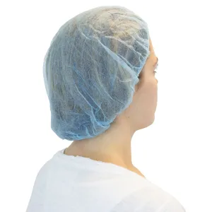 24" Blue Bouffant Cap (1000/cs)