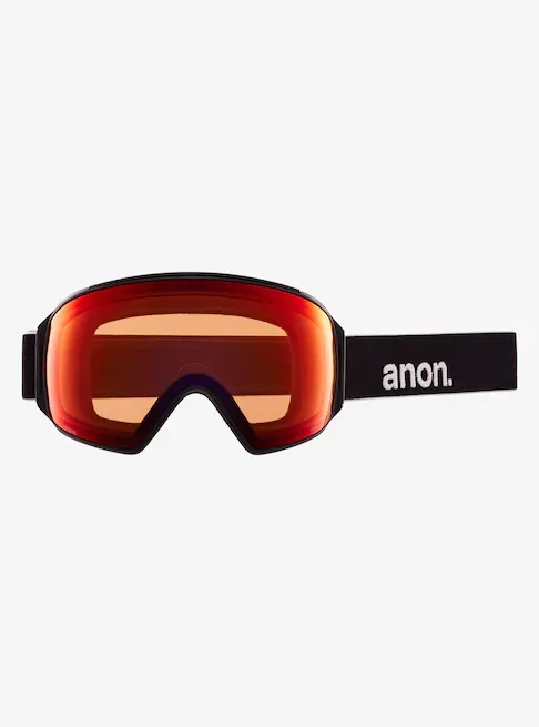 Anon M4 Toric Goggles   Bonus Lens   MFI® Face Mask - BLK/PRCV RED 2025