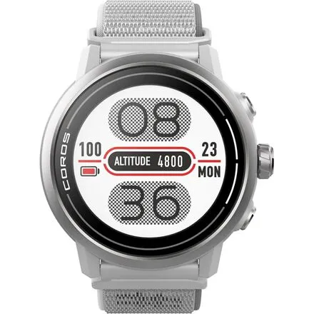 Apex 2 Outdoor Watch with Coros GPS Receiver, Gray