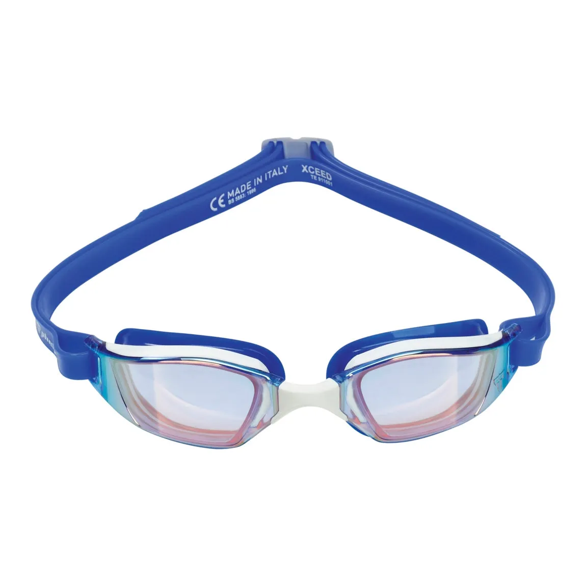 Aqua Sphere Xceed - White/Blue:Blue Iridescent Titanium - EP1310940LMO