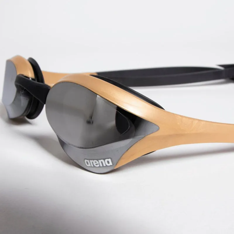 Arena - Cobra Ultra Swipe Mirror Goggles - Silver/Gold  C530