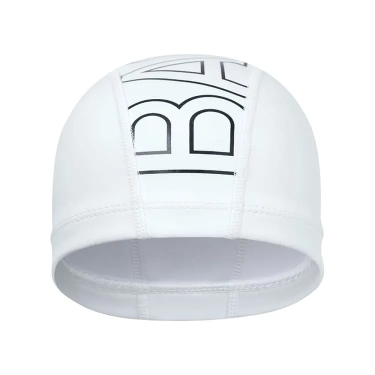 Barrel Line Up Silitex Swim Cap-WHITE