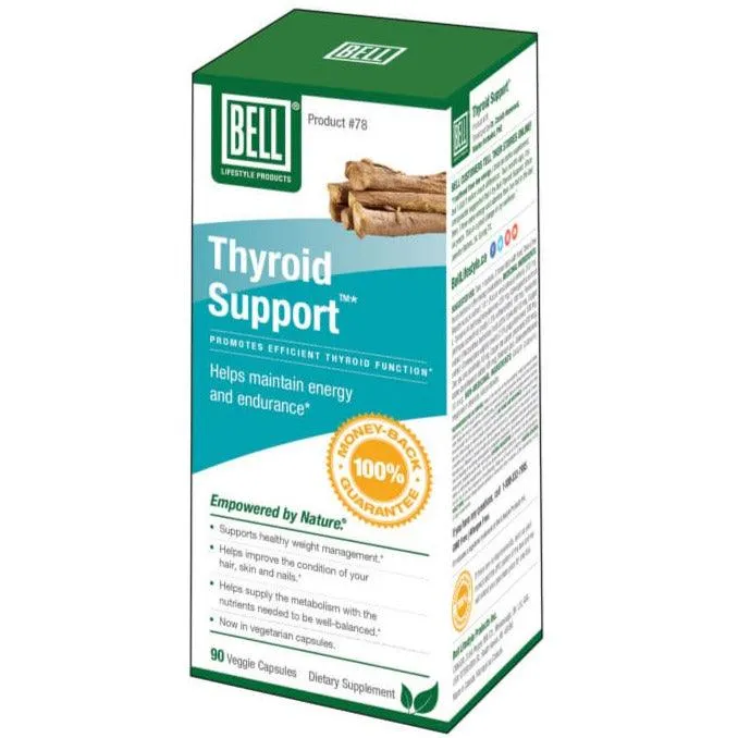 BELL Thyroid Support 90 Veggie Caps