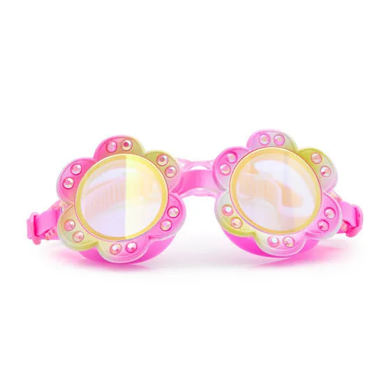 Bling2o Gardenia Flower Swim Goggles