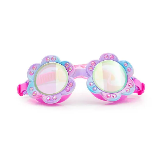 Bling2o Gardenia Flower Swim Goggles