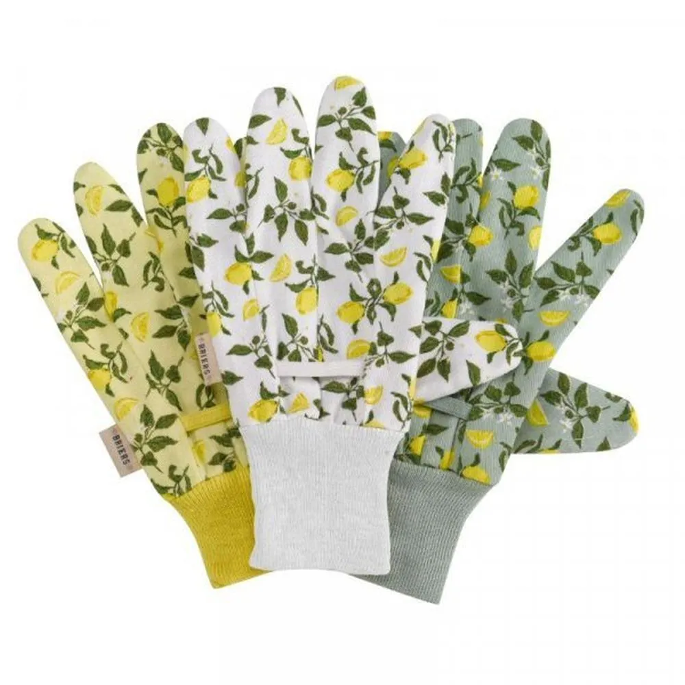 Briers Sicilian Lemon Cotton Grips Triple Pack - Medium