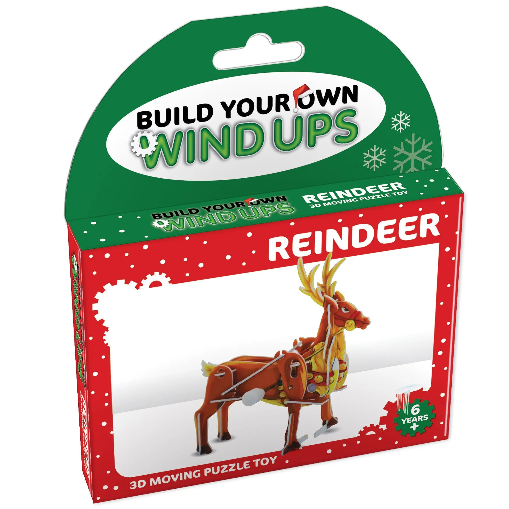 Build Your Own Wind Up Reindeer