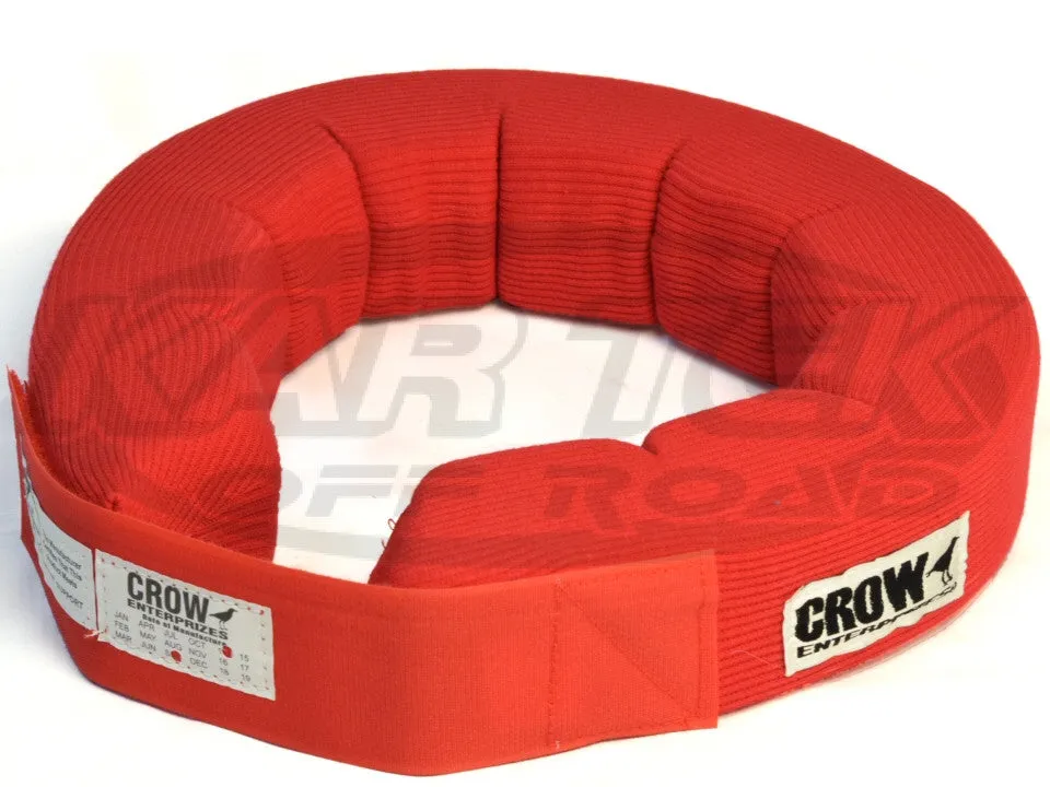 Crow Enterprizes Adult Red 360 Degree Knitted Helmet Support Neck Collar SFI-3.3 Rated