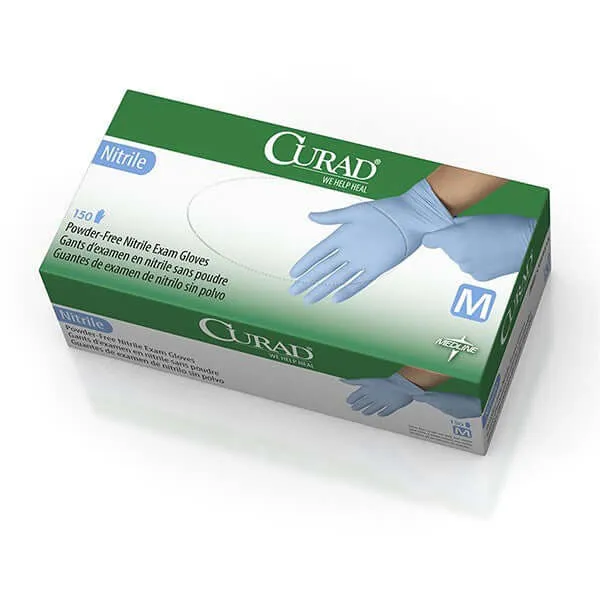 CURAD Nitrile Exam Gloves by Medline