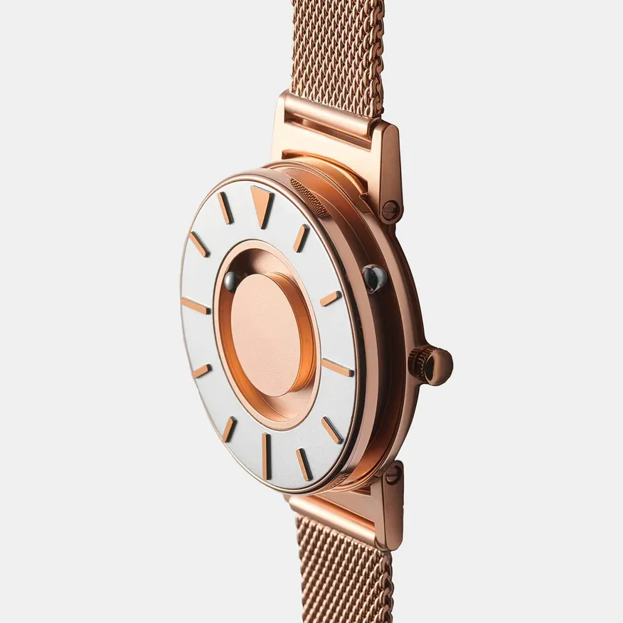 Eone Bradley 36mm Rose Gold Mesh