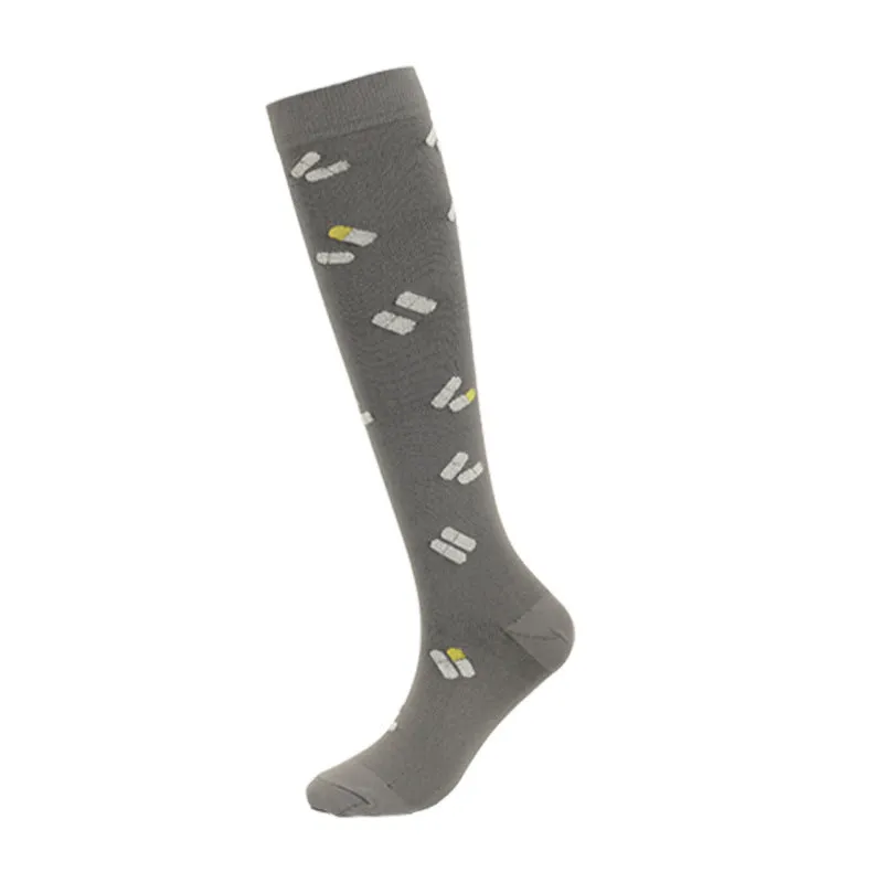 Fashion Calf Length Compression Socks