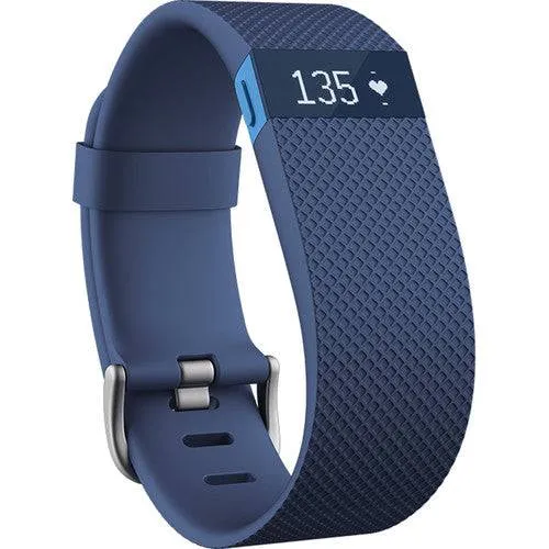 Fitbit Charge HR Heart Rate   Fitness Tracker - Blue - Small