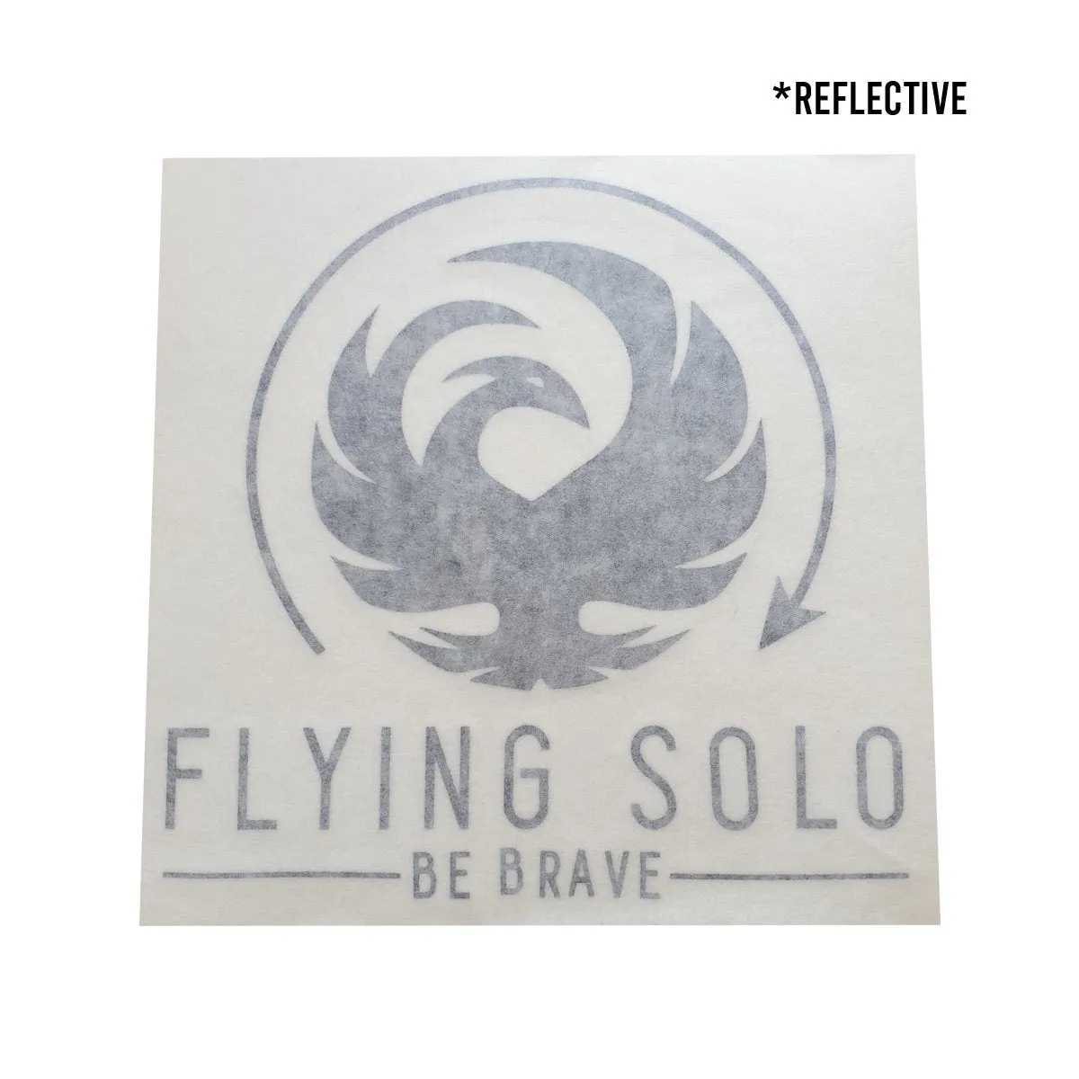 Flying Solo Original Waterproof Die-Cut Decal