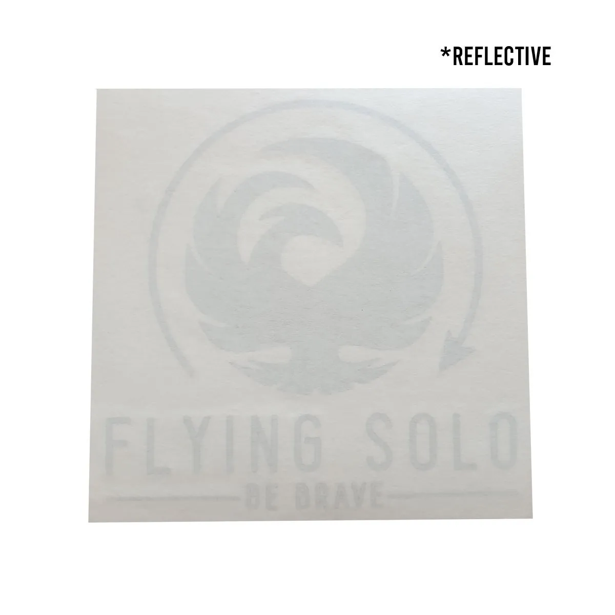 Flying Solo Original Waterproof Die-Cut Decal