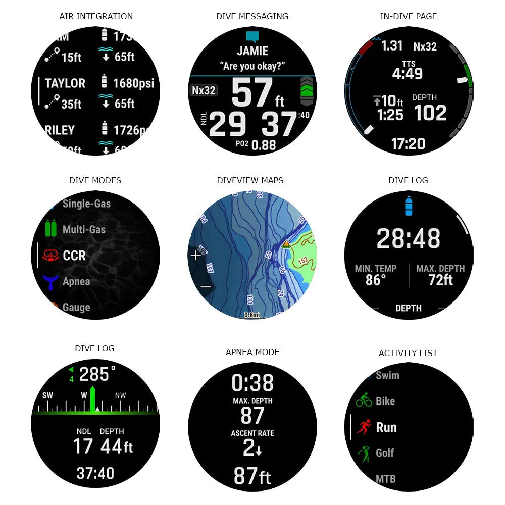 Garmin Descent Mk3i Wrist Dive Computer