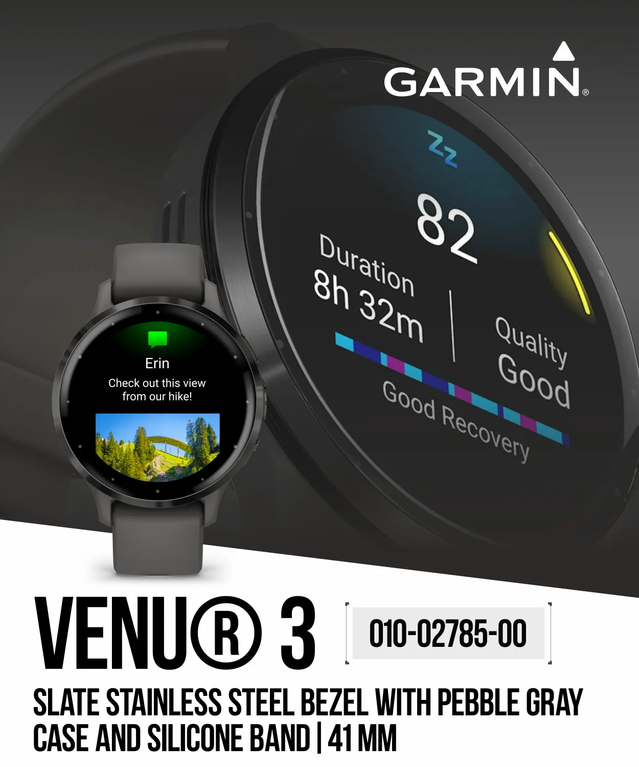 Garmin Venu 3 Series GPS Smartwatch 41mm