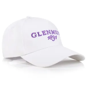 GLENMUIR Cowan Logo Golf Cap - White / Amethyst