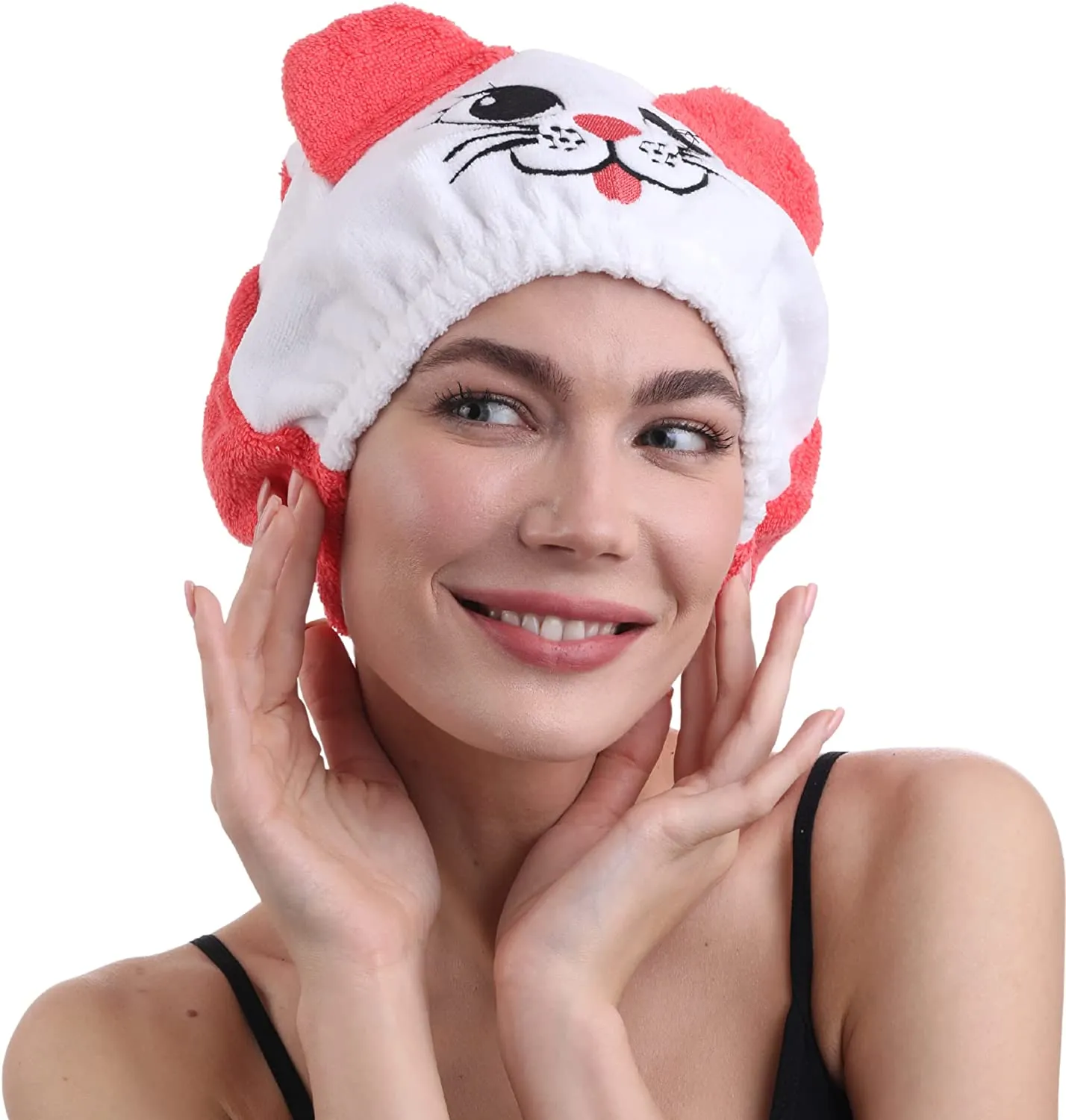 Hair Towel Cotton Cap