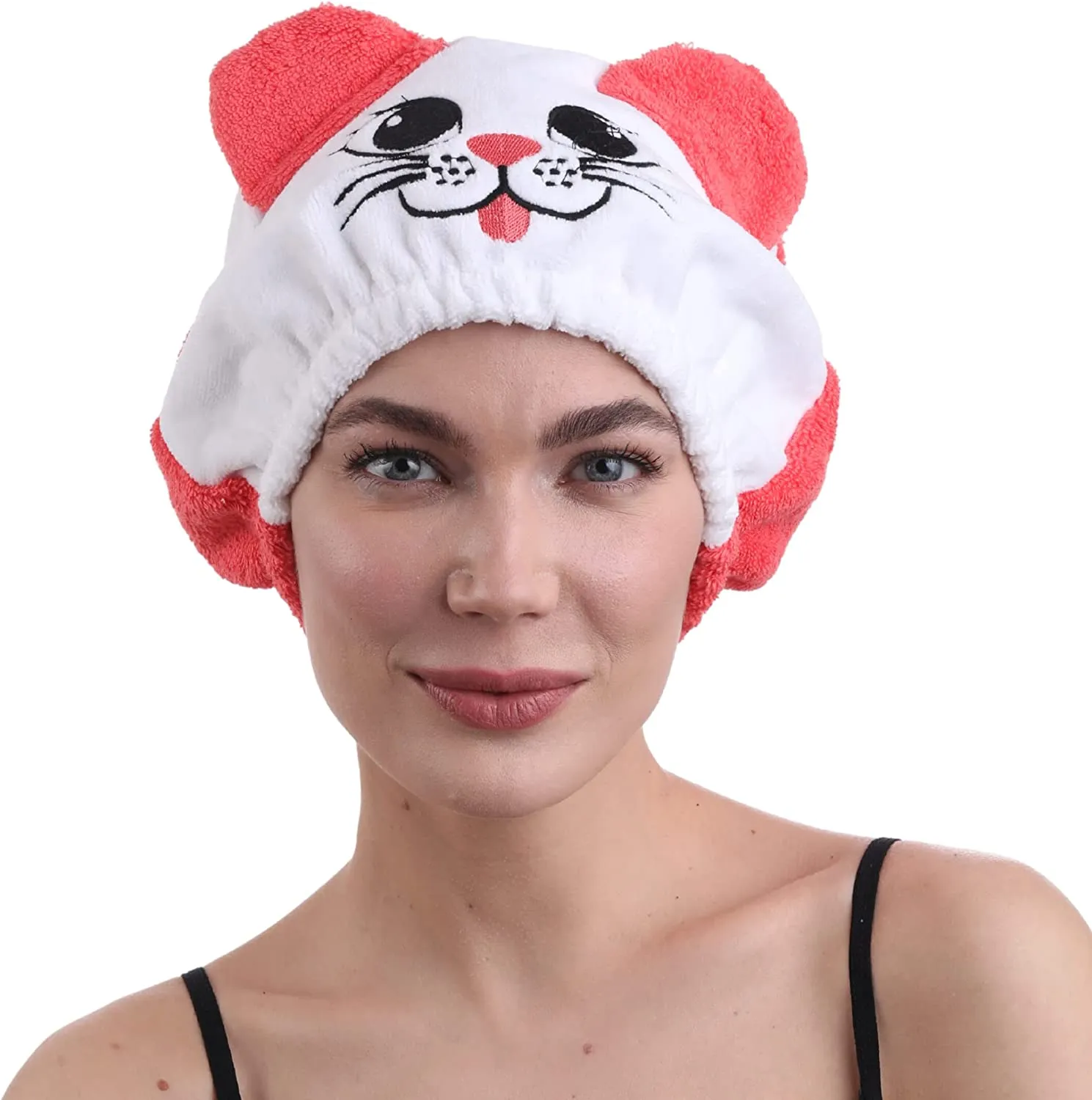 Hair Towel Cotton Cap