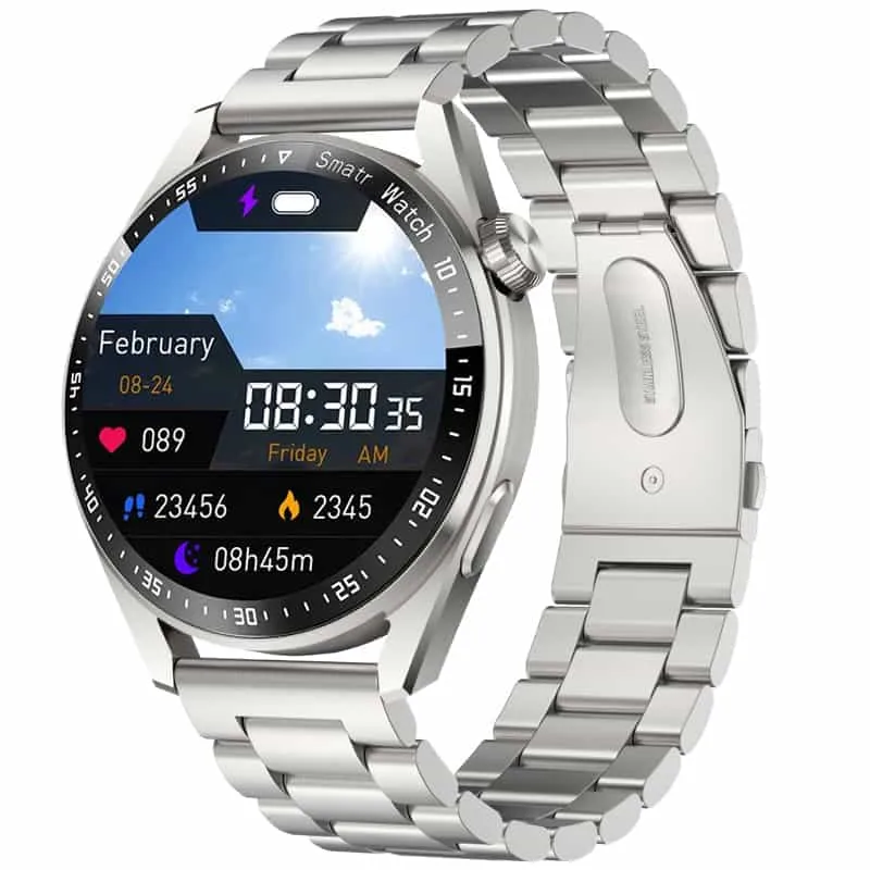 HK3Pro AI SmartWatch For Men and Women Gold