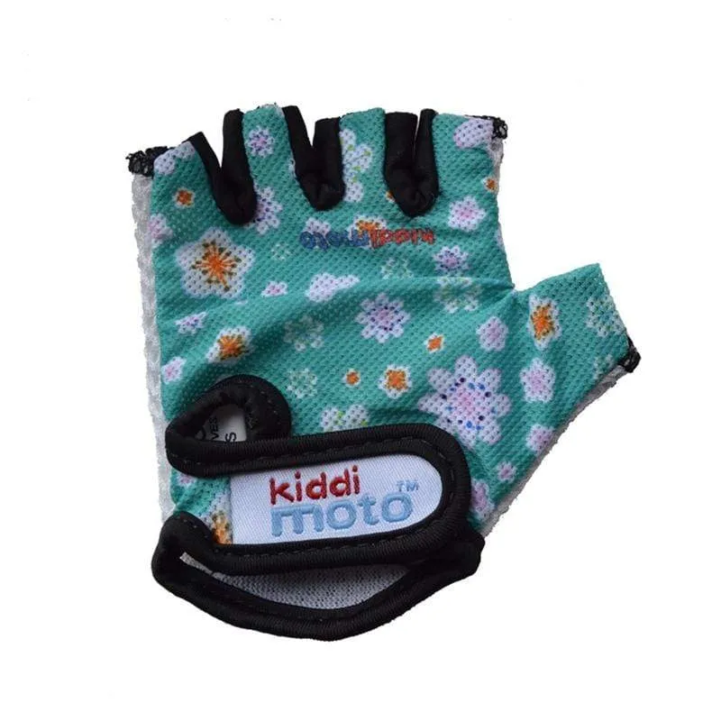 Kiddimoto Backpack Small Pastel Dotty with Fleur Gloves