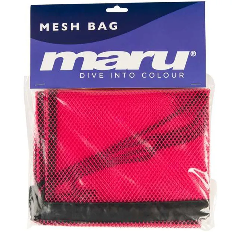 Maru - Mesh Poolside Swimming Bag - Pink