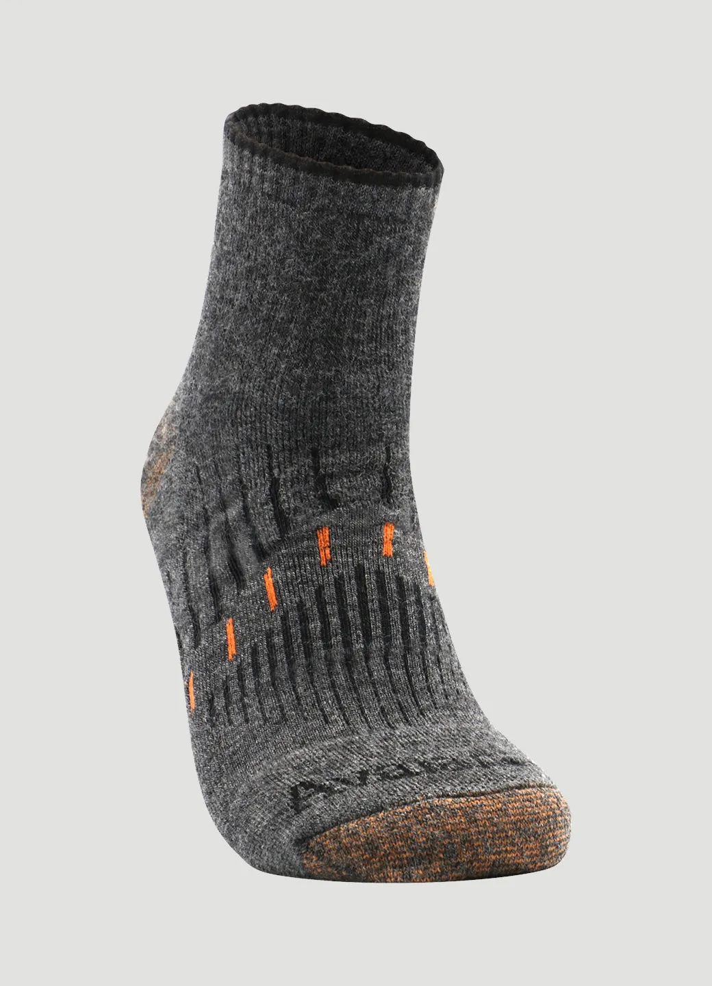 Men's Copper Infused Quarter Crew Socks 2-Pack