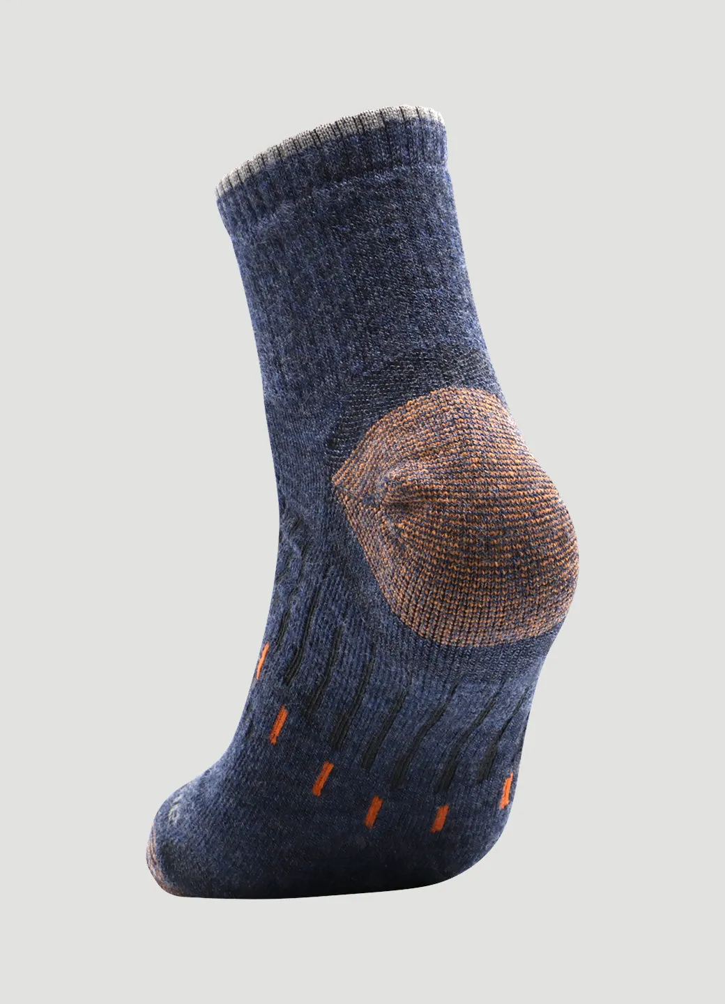 Men's Copper Infused Quarter Crew Socks 2-Pack