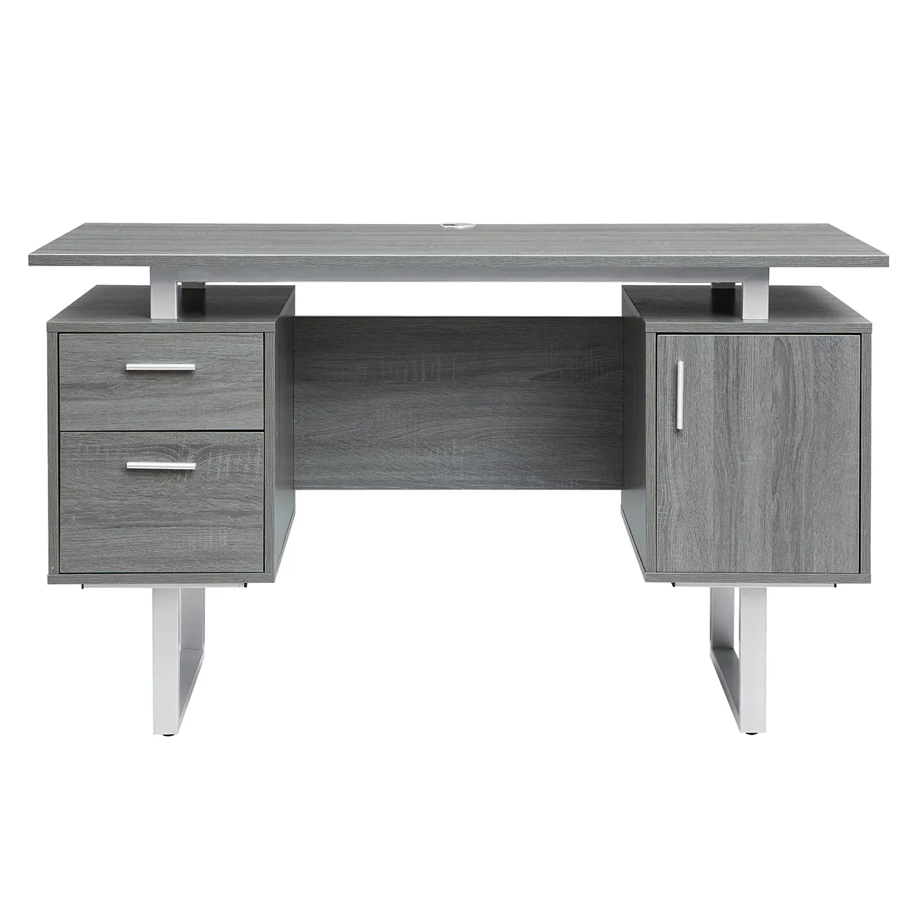 Modern Office Desk with Storage