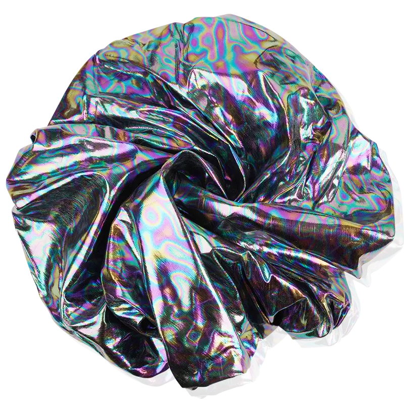 Ms. Remi Silky Satin Vivid Bonnet X-Jumbo Platinum Leopard