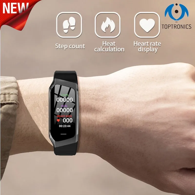 New and Good Quality Smart Band Fitness Tracker (monitors: BP, Heart Rate and more)