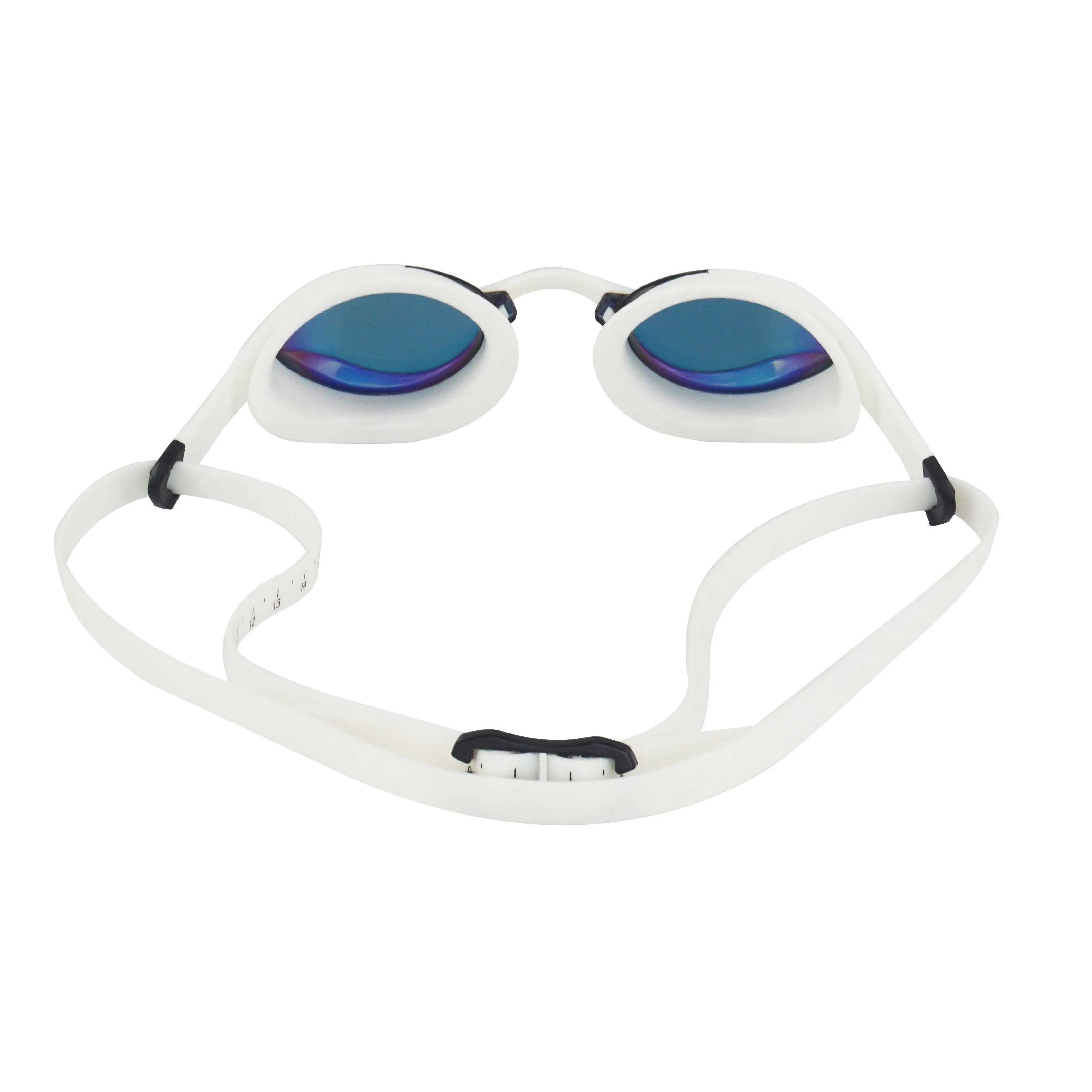 New Wave Swim Goggles - Fusion 2.0 (Molten Pearl = Revo Lens in White Frames)