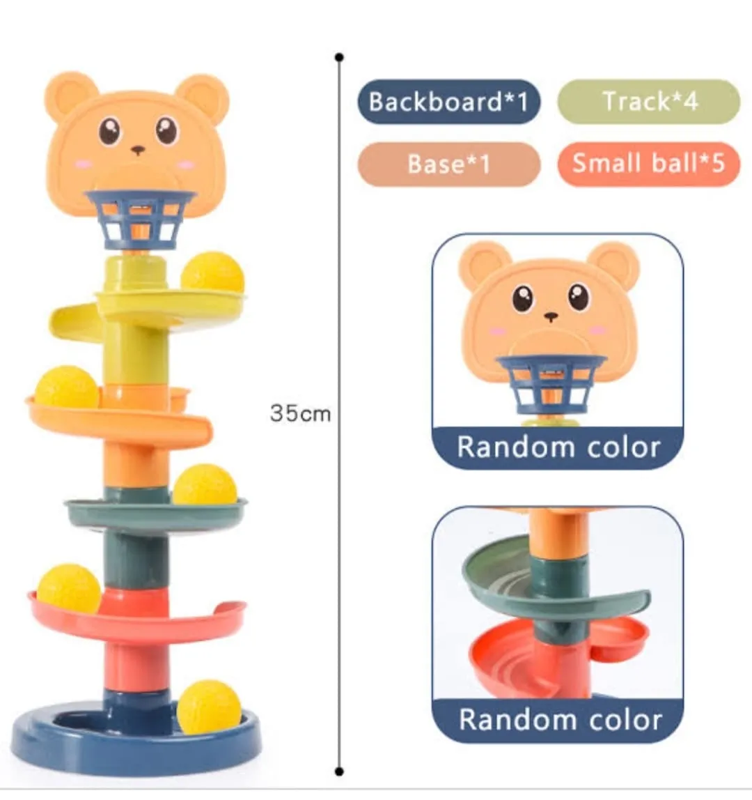 PACKING 5 STEP BEAR SLIDE ROLL BALL