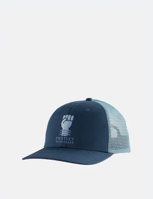 Patagonia Protect Your Peaks Trucker Hat - Stone Blue