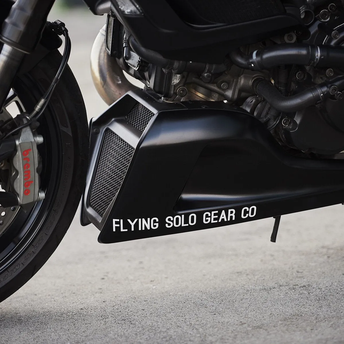 "Flying Solo Gear Co" Waterproof Die-Cut Decal