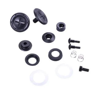 RaceQuip Pivot Kit for Face Shield - Fits PRO & VESTA Model Helmets - Black - 205991