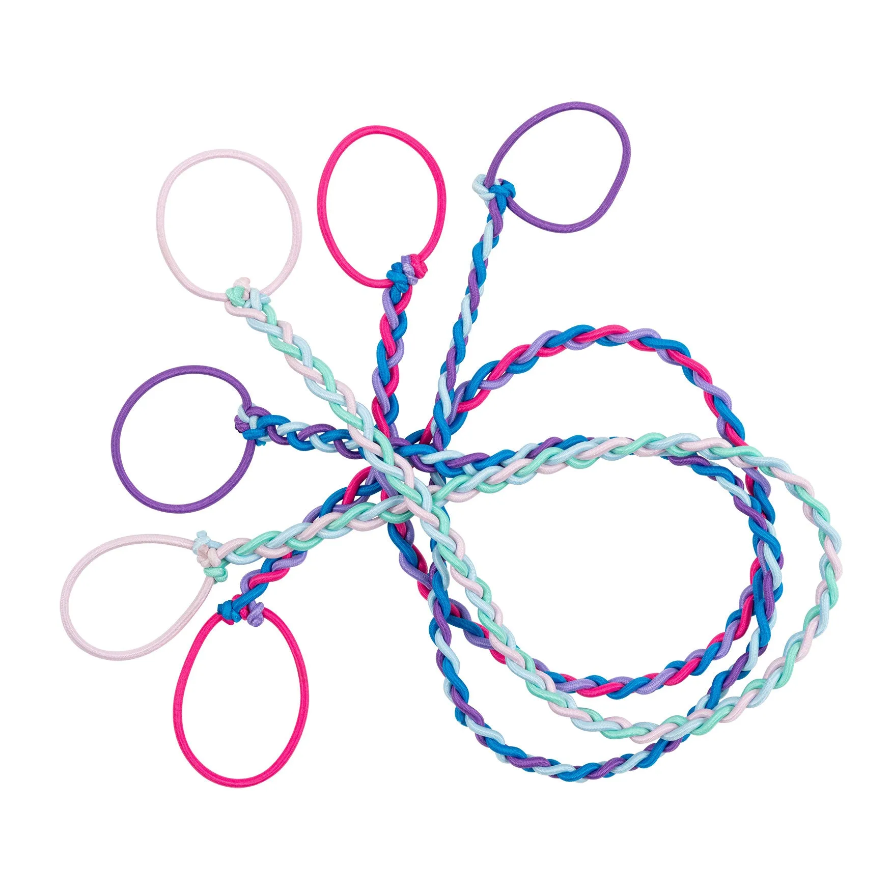 Rip Tie Tangle Free Hair Tie - 3 Pack Multiple Colors