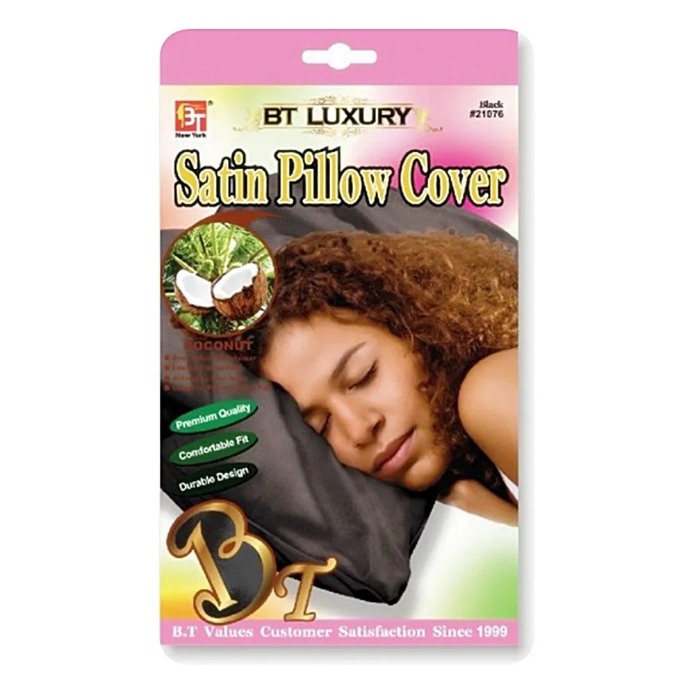 Satin Pillow Cover - Coconut Oil Treated