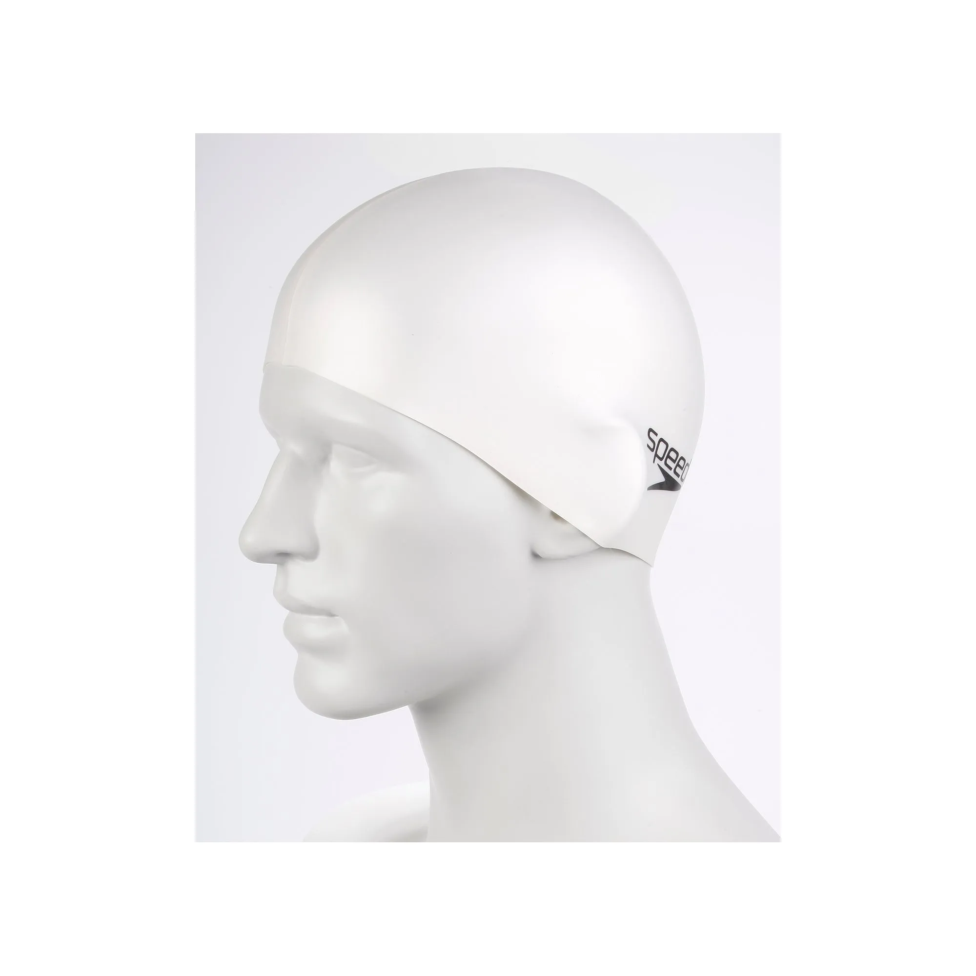 Speedo Plain Flat Silicone Swimming Cap