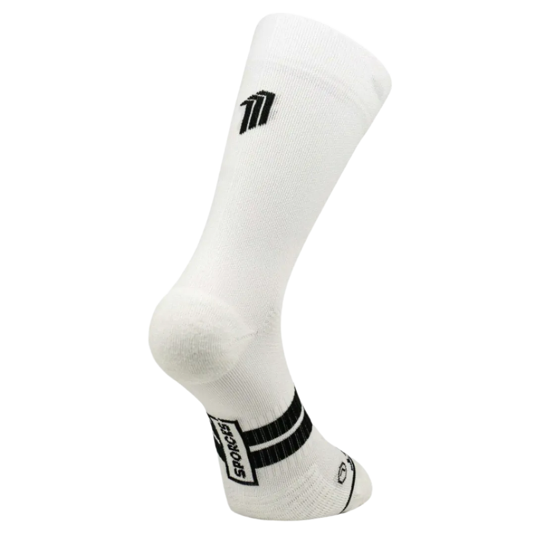 Sporcks - Seven Mile Running Sock - White