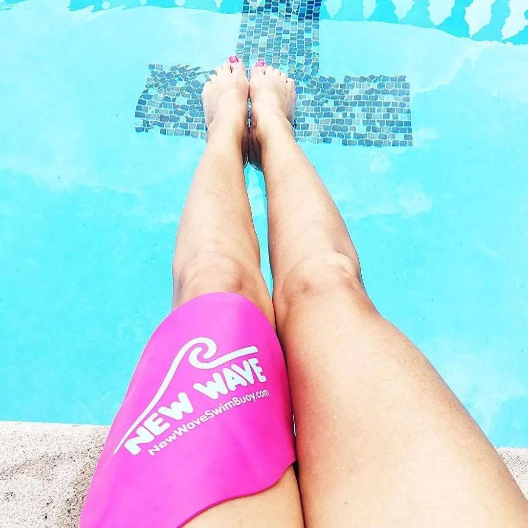 Swim Cap Pink - New Wave Silicone Swim Cap