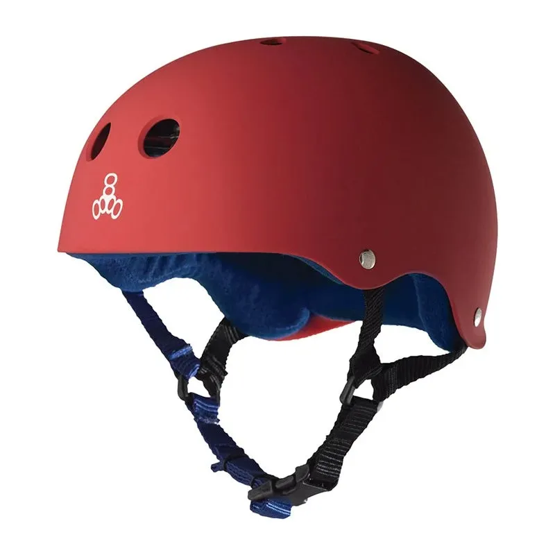 T8 Sweatsaver Helmet United Red Rubber