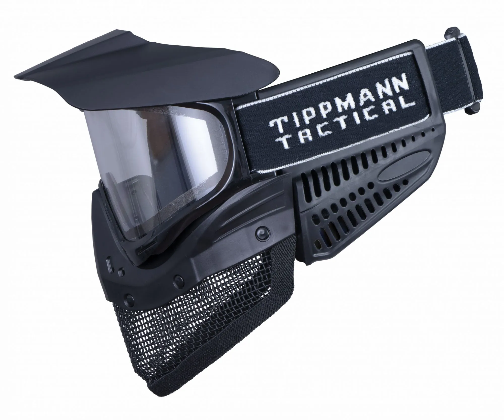 Tippmann Tactical Airsoft Mesh Mask - Black