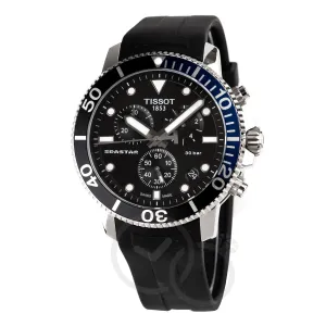 Tissot Seastar 1000 Chronograph Men's Black Watch T1204171705102