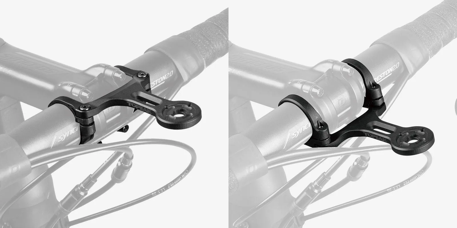 Topeak UTF ‘Out Front’ Multi-Mount for Handlebars. Mount Ridecase, Garmin Edge & GoPro