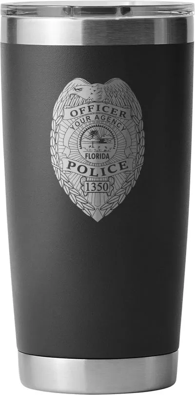 [YOUR AGENCY] POLICE Custom Drinkware